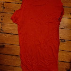 Maje red short dress size 1